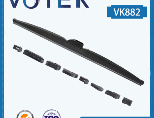 VOTEK Soft Flat Snow Wiper Blades Multifunctional Windshield Wiper Blade for Winter VK882