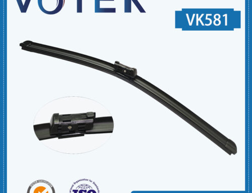 VOTEK Special Fit Soft Flat Wiper Blades for AUDI Q5 Boneless Windshield Wiper Blades VK581