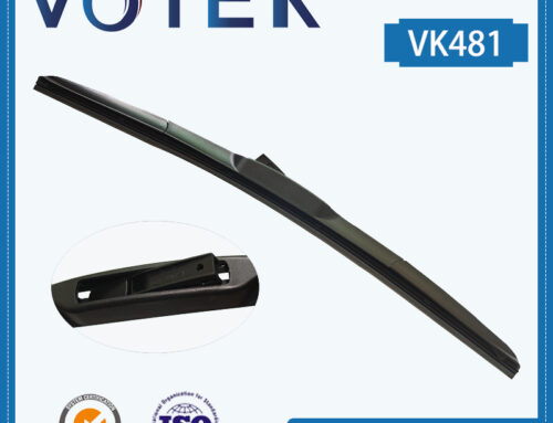 VOTEK U/J Hook Universal Hybrid Wiper Blades Soft Flat Windshield Wiper Blades VK481